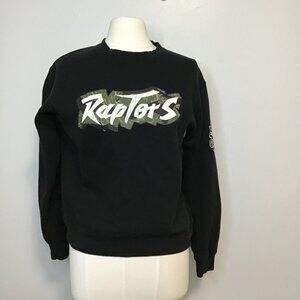 Mitchell & Ness Raptors Jurassic Park Crew Neck Sweatshirt Size S